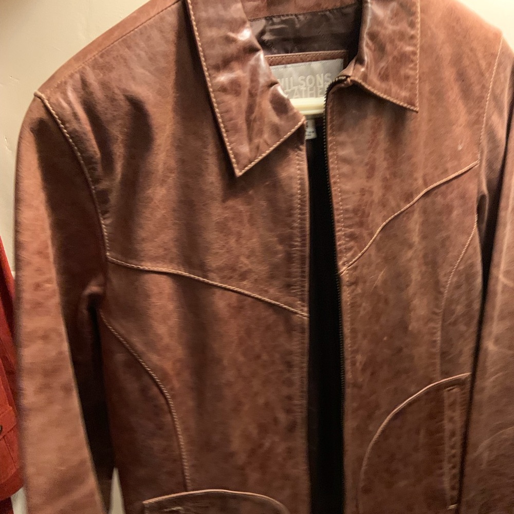 Leather jacket